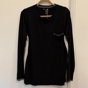 Smartwool Black and White Wool Sweater